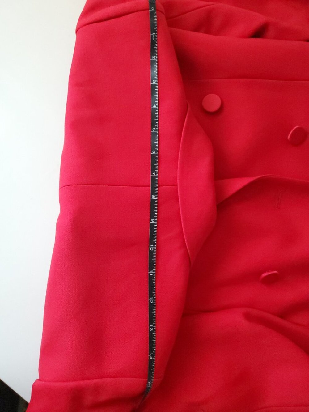 Reiss Anna double breasted wool blend tux blazer size 0 - Picture 12 of 12
